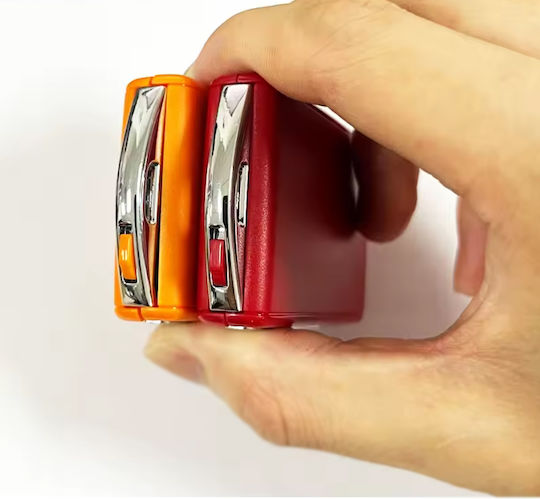 Калъф За Дистанционно Smart Key Keyless Автомобил 4 Бутона Volvo Оранжев