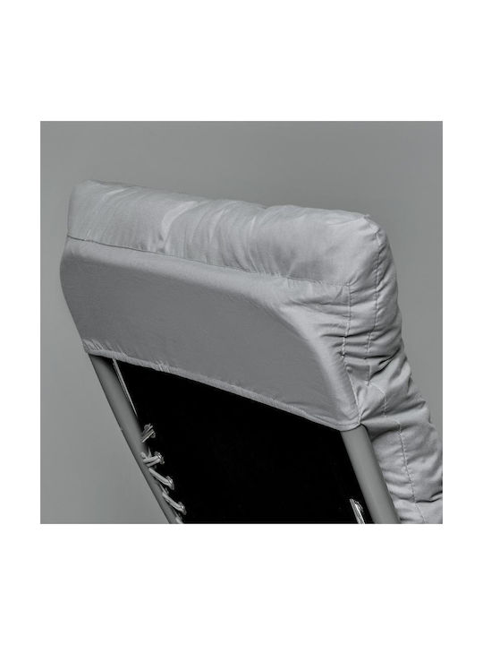 Perna Scaunului De Grădină Cu Spătar Maro 53x170cm