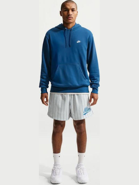 Club Club Sweatshirt With Hood Blue