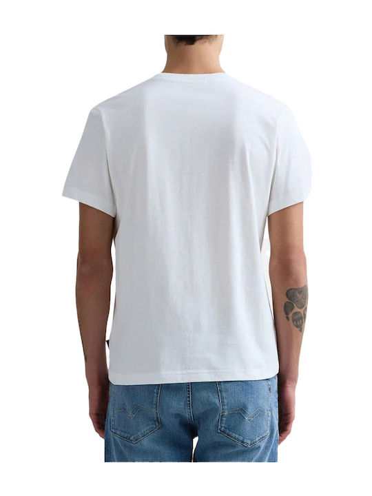 Replay T-shirt Natural-white