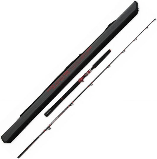 Oceanic Giant Tail Fishing Rod for Drop Guard Sinker / Trolling 2.1m With Mechanism 100-250gr + NOEBY JG 1500 Max Drag 15kg (Left)