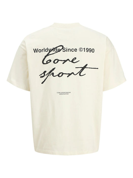 T-shirt Εκρου