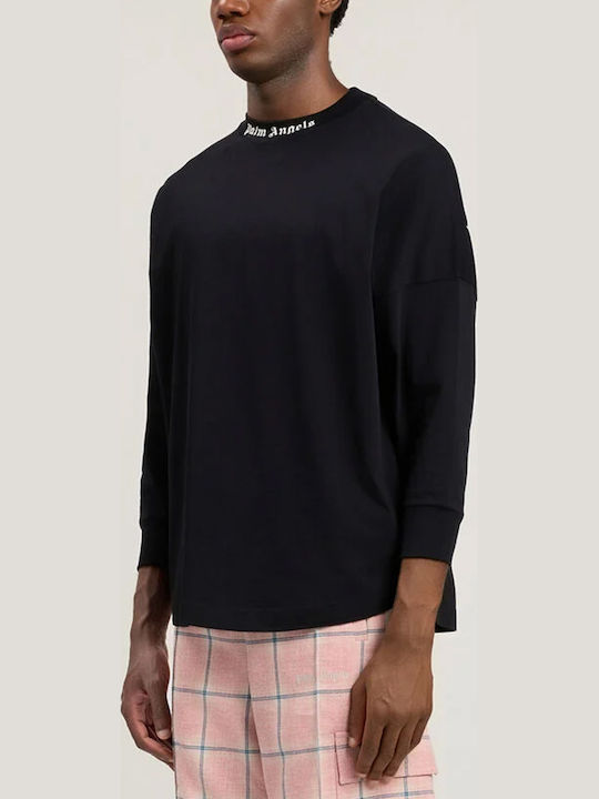 Langarmbluse Black Off White