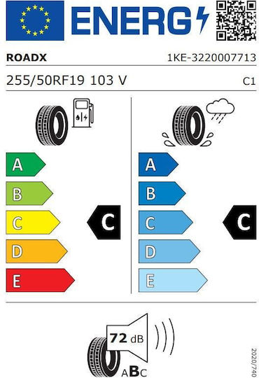 RoadX Rxmotion U11 Sommerreifen 255/50rf19 103V