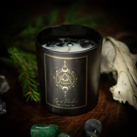 Κερί Επιθυμίας Eye Providence Manifestation Candle Φασκόμηλο & Λευκό Τσάι