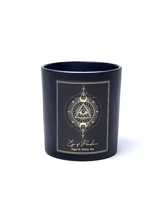 Wunschkerze Eye Providence Manifestation Kerze Salbei & Weißer Tee