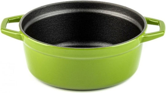 Hosse Tieftopf aus Gusseisen 6.1l / 28cm Grüne