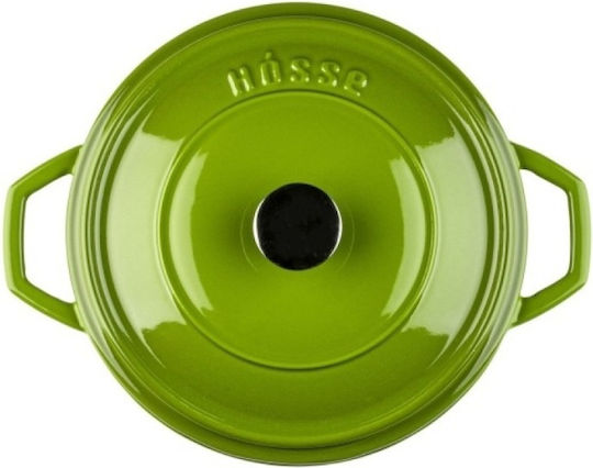Hosse Tieftopf aus Gusseisen 6.1l / 28cm Grüne