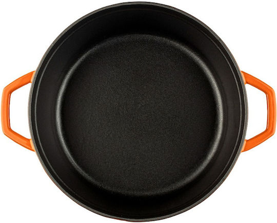 Hosse Βαθιά Κατσαρόλα από Μαντέμι 6.1lt / 28cm Πορτοκαλί