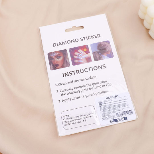 Pearl Resin Face Sticker