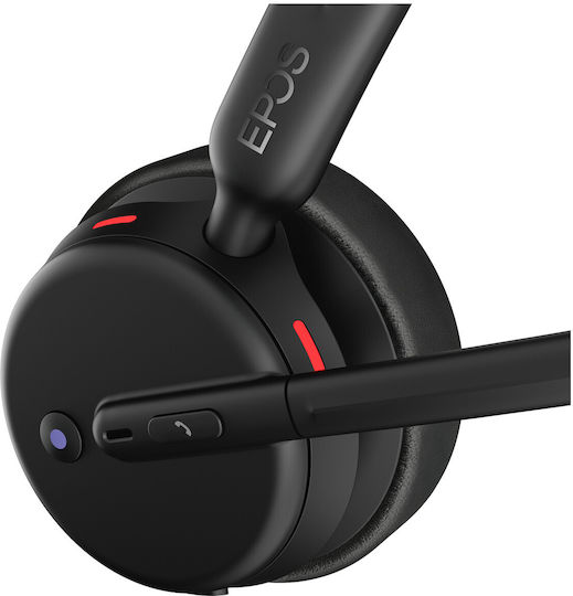 Epos Impact 500 MS UC Kabellose Auf dem Ohr Multimedia-Kopfhörer mit Mikrofon und Konnektivität Bluetooth / USB-A / USB-C