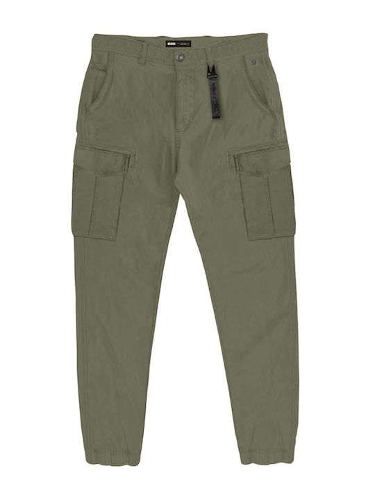 Παντελόνι Cargo Ελαστικό Lt Olive