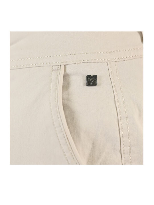 Παντελόνι Cargo Off White