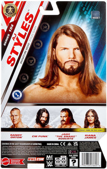 Action-Figur Wwe Main Event Series Action Figure AJ Styles 15cm.