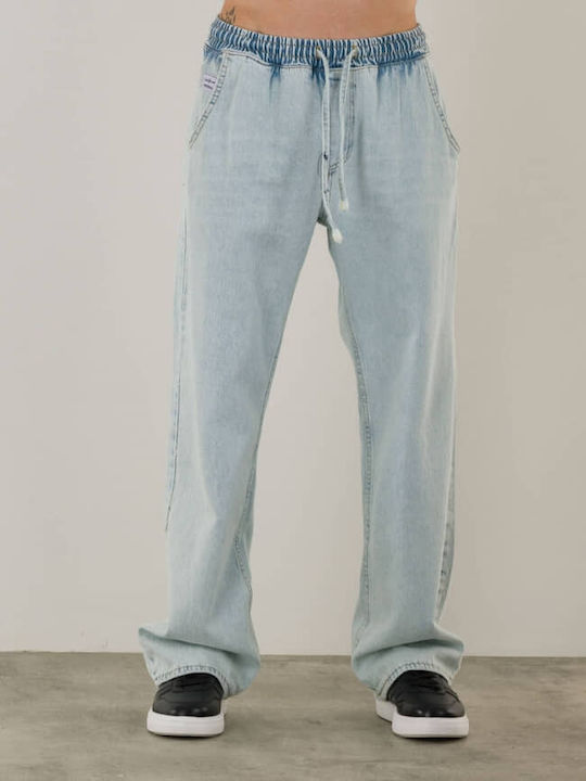 Men's Jeans Pants Light Blue