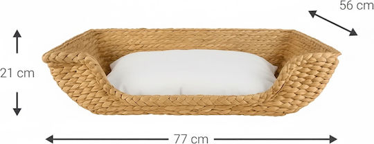 Katzenbett Janessa-Länge 77cm Maße Länge 77Breite 56Höhe 21