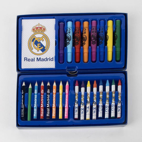 Cerda Real Madrid Σετ Ζωγραφικής 26x13cm