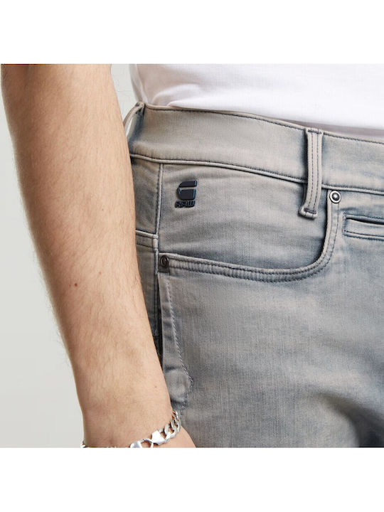 D-staq 3d Men's Jeans Pants Elastic with Slim Fit Antic Faded