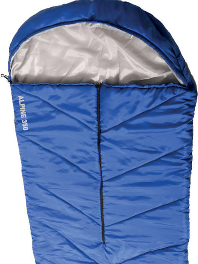 Campo Sleeping Bag Μονό 2 Εποχών Campo Alpine 350 Blue