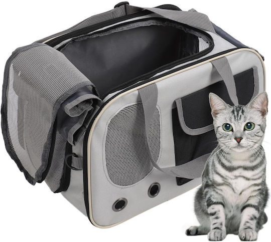 Animal Dog/Cat Carrying Beige Handbag for 5kg Pets L39xW32xH25cm