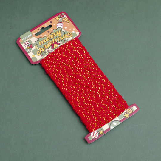 Christmas Series Red Packaging Rope 20m