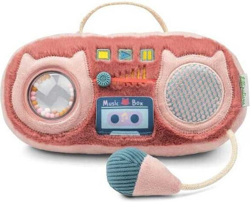 Lilliputiens Instrument Muzical Jeanne Sound Radio din Țesătură cu Muzică și Sunete pentru 9+ Luni