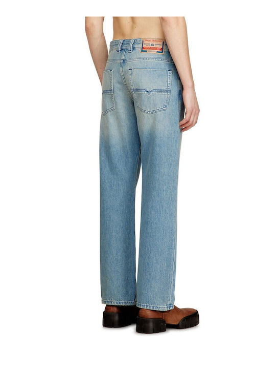 Men's Jeans Pants with Relaxed Fit Blue