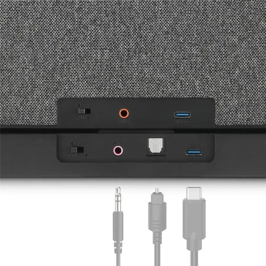 HAMA 221849 Bluetooth Колона 10W с Радио и Живот на Батерията до 18 Часа Черна