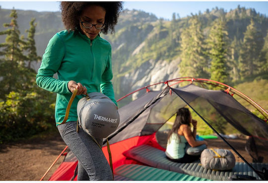 Thermarest NeoAir Topo Luxe Единично Подложка за къмпинг 183x51см С дебелина 10см в Зелен цвят