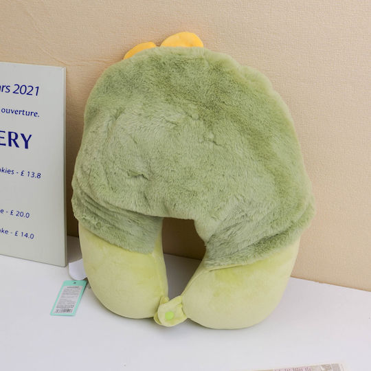 Green Travel Pillow