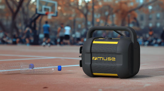 Muse M-968 BTY Ηχείο Bluetooth 40W με Ραδιόφωνο και Διάρκεια Μπαταρίας έως 12 ώρες Μαύρο