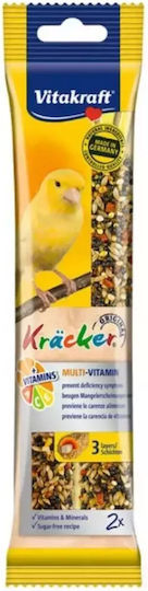 Vitakraft Kracker Duo Food Stick for Canaries with Multivitamins 2pcs 100g