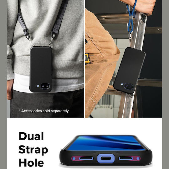 Ringke Back Cover Σιλικόνης Μαύρο (Google Pixel 10a)