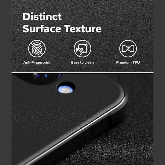 Ringke Back Cover Σιλικόνης Μαύρο (Google Pixel 10a)