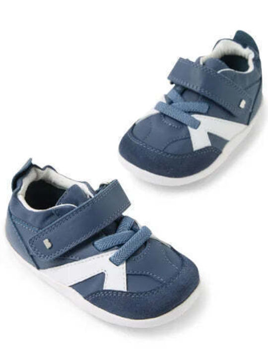 Bobux Βρεφικά Sneakers Αγκαλιάς Μπλε