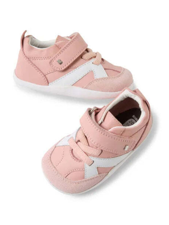 Bobux Βρεφικά Sneakers Αγκαλιάς Ροζ
