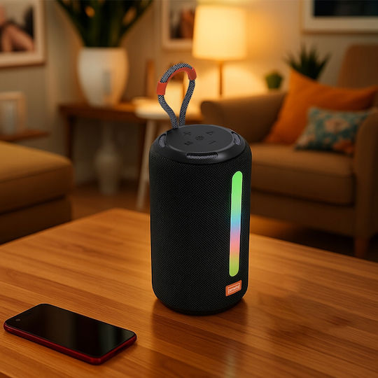 Zenwire Tower Boombox Bluetooth Speaker 26W with Radio and Battery Life up to 5.5 Hours Black