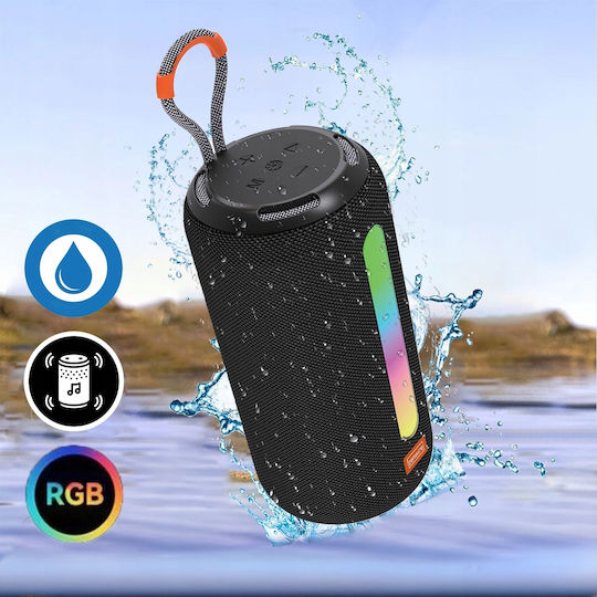 Zenwire Tower Boombox Bluetooth Speaker 26W with Radio and Battery Life up to 5.5 Hours Black