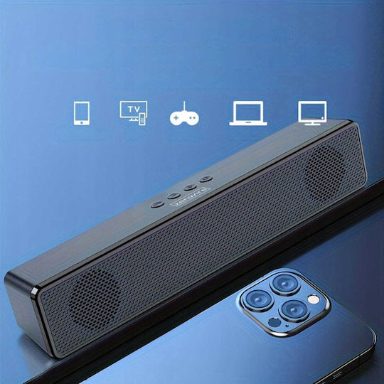 Zenwire BT-S058 Ηχείο Bluetooth με Ραδιόφωνο Μαύρο