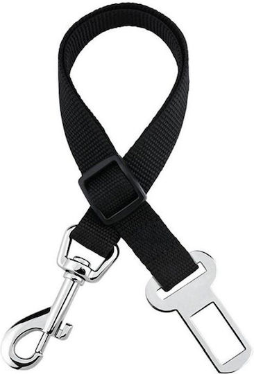 Adjustable Dog Car Seatbelt Black