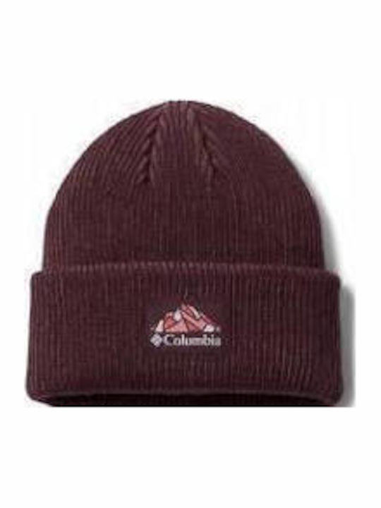 Cuffed Beanie Unisex Knitted Beanie in Purple Colour