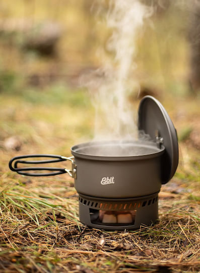 Termos Esbit Cookset Combustibil Solid Oală 1 L Aluminiu
