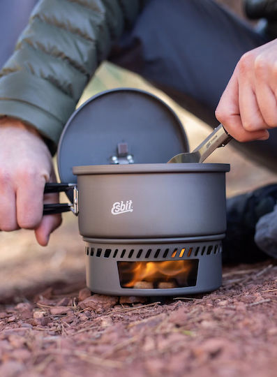 Termos Esbit Cookset Combustibil Solid Oală 1 L Aluminiu