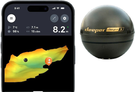 Deeper CHIRP+ 3 Ανιχνευτής Ψαριών