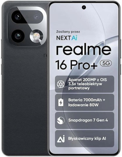 Realme 16 Pro+ 5G Dual SIM (12/512GB) Gri