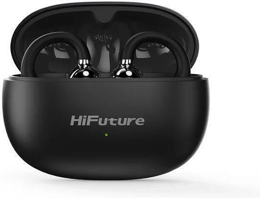 HiFuture FlexClip Open Ear Bluetooth Handsfree Ακουστικά με Αντοχή στον Ιδρώτα Μαύρα