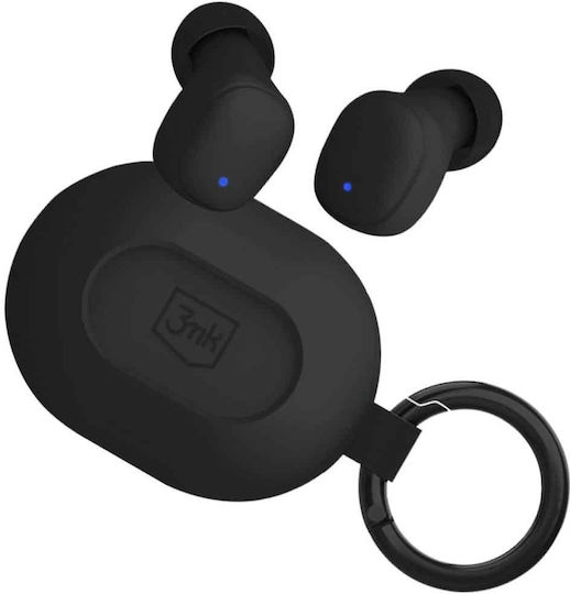 3MK FlowBuds 6.0 Casti Bluetooth Handsfree Cu Husă De Încărcare Negru