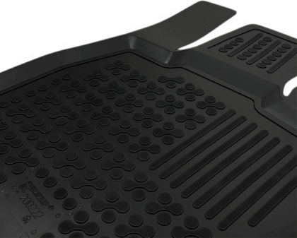 Rubber Car Mats Skoda Octavia 2024+ Combi Petrol Diesel Raised Sides Type Set 4 Pieces Rezaw Plast Rezaw-plast
