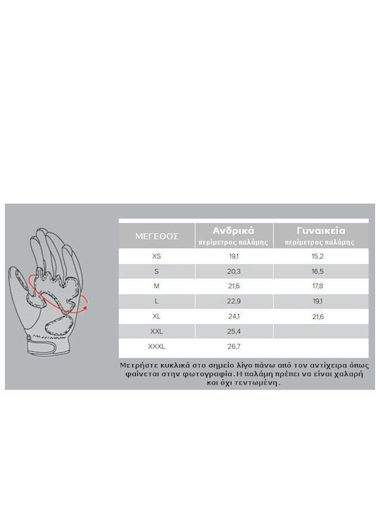 Winger Winger 3324 Winter Men's Motorcycle Riding Gloves Waterproof Blue