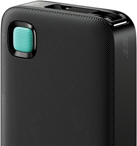 Usams CD224 Power Bank 10000mAh 20W mit USB-A Ausgangsanschlüsse und USB-C Ausgangsanschlüsse Lila